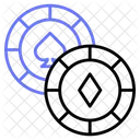 Gambling Casino Coin Icon