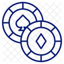 Gambling Casino Coin Icon