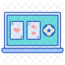 Gambling Online Game Addicted Gamimg Symbol