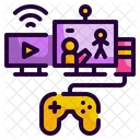 Live Game Game Electronic Icon
