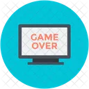 Game Over Lcd Icon