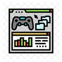 Analytics Game Development Icon