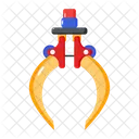 Claw Machine Game Arm Robotic Claw Icon