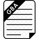 Game Boy Advance Rom File File Type Icon