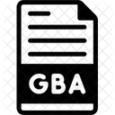 Game Boy Advance Rom File File Type Icon