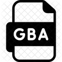 Game Boy Advance Rom File File Type Icon
