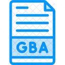 Game Boy Advance Rom File File Type Icon