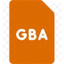 Game Boy Advance Rom File File Type Icon