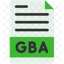 Game Boy Advance Rom File File Type Icon