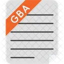 Game Boy Advance Rom File File Type Icon