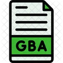 Game Boy Advance Rom File File Type Icon