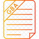 Game Boy Advance Rom File File Type Icon