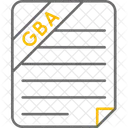 Game Boy Advance Rom File File Type Icon
