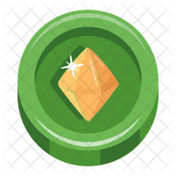Game Coin Icon - Download in Flat Style