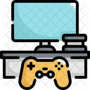 Game console joystick  Icon