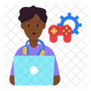 Game Developer Build Programmer Icon