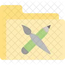 Game Folder App Brush アイコン