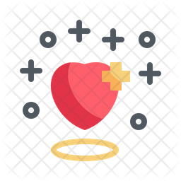 Game Heart Icon - Download in Flat Style