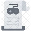 Game Invoice  Icon