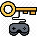 Game License Game Key Gamepad Icon