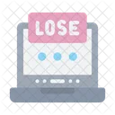 Game Lose Game Loss Banner Icon