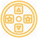 Game Modes Duotone Line Icon Icon
