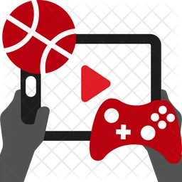 Game On Tablet  Icon