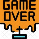 Game Over Game Finished Die Icon
