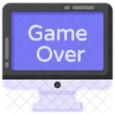Game Lose Game Over Game Defeated Icon