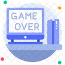Game Over Lose Die Icon