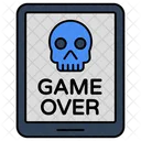 게임 오버 모바일 게임 비디오 게임 아이콘