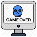 Game Over Internet Game Video Game Icon