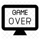 Game Over Bildschirm Symbol