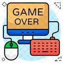 Game Over Internet Game Video Game Icon