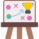 Game Plan Strategy Tactic Icon