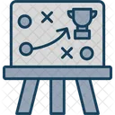 Game Plan Strategy Tactic Icon