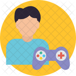 Game player Icon - Download in Rounded Style