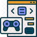 Game Programming Game Website Video Game Marketing Icon