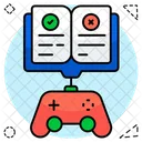 Game Rules Rule Book Booklet Icon