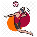 Game Sport Volleyball Icon