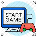 Game Start Ready Game Willing Game Icon