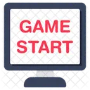 Game Start Ready Game Willing Game Icon