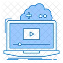 Game Streaming Live Game Streaming Cloud Streaming Icon