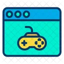 Web Gaming Web Game D Game Icon