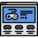Game Website Online Game Shop Game Icon