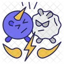 Gamefiction Schlacht NFT Spiel Gamefi Symbol