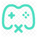 Gamepad No Charge Cross Gaming Icon