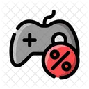 Gamepad-Rabatt  Symbol