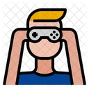 Gamer Game Male Icon