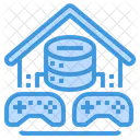 Gamer Game Server Joystick Icon